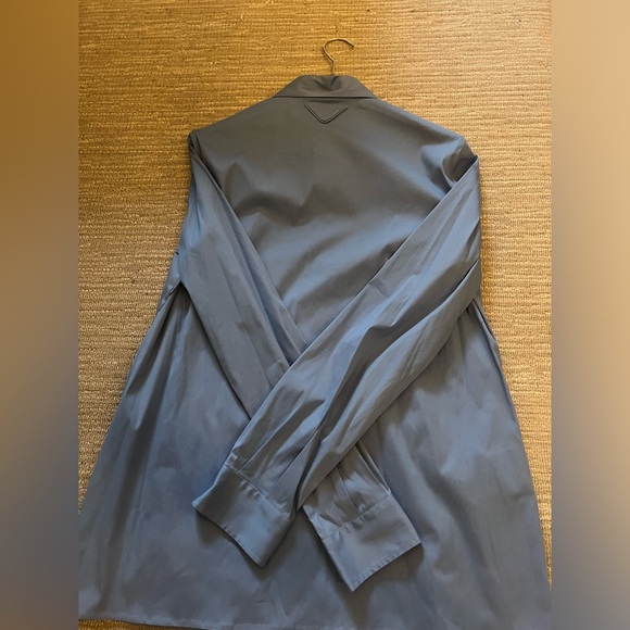 Prada Button Down - Blue Size 48 - Picture 8 of 9